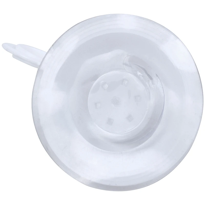5X Домашний Гардероб Белые Пластиковые Настенные вешалки с присоской диаметром 7 см с одним крючком