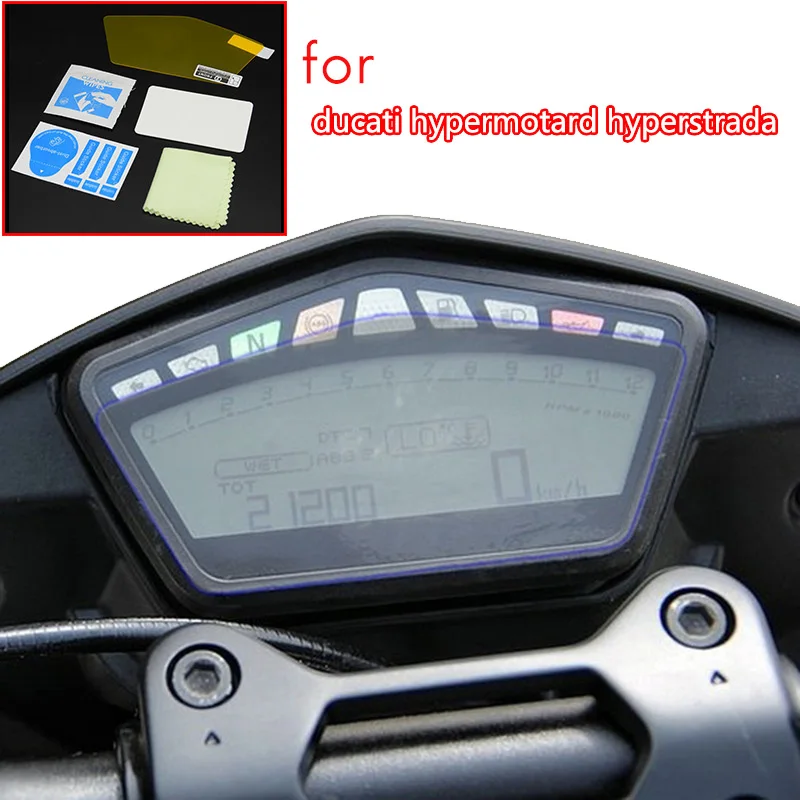 Для Ducati Hypermotard Hyperstrada Мотоциклетный инструмент Blu-Ray Пленка для защиты от царапин Защитная пленка для приборной панели