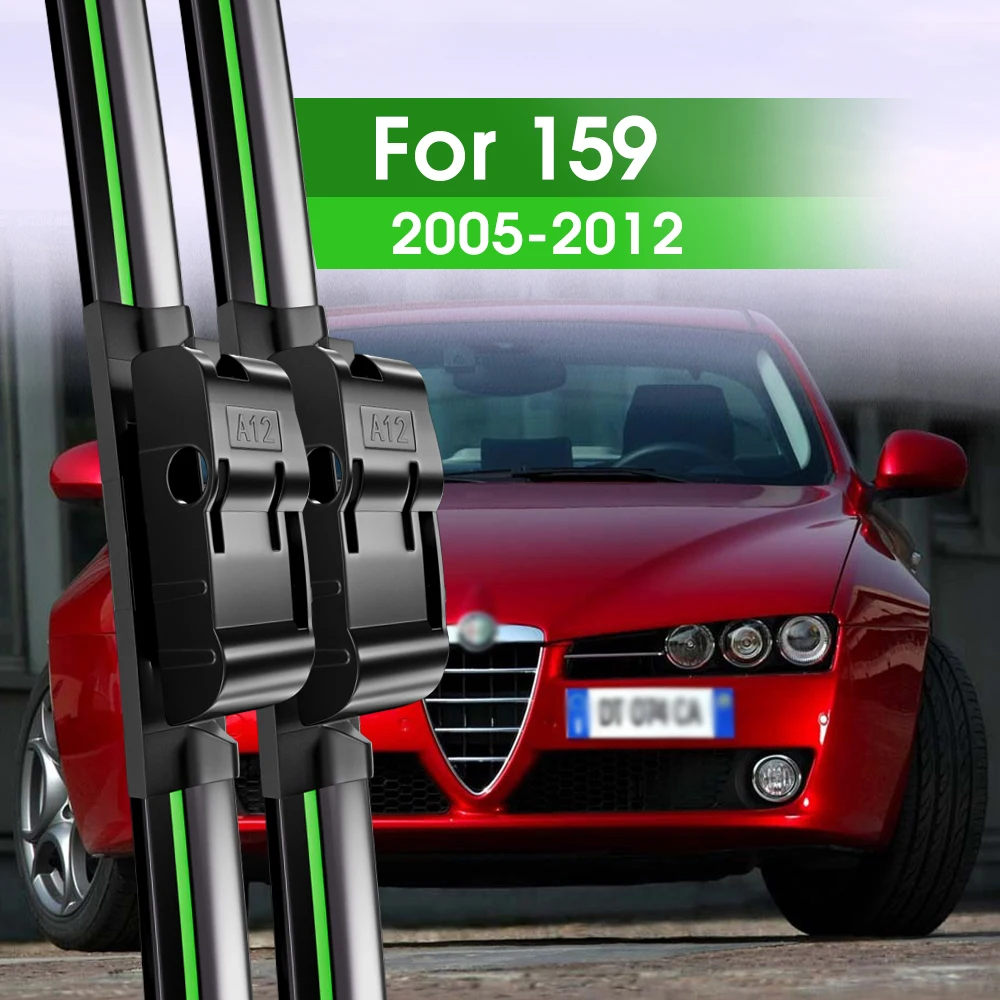 2 шт. Щетки стеклоочистителя переднего стекла для Alfa Romeo 159 2005-2012 2006 2007 2008 2009 2010 2011 Аксессуары для окон на ветровом стекле