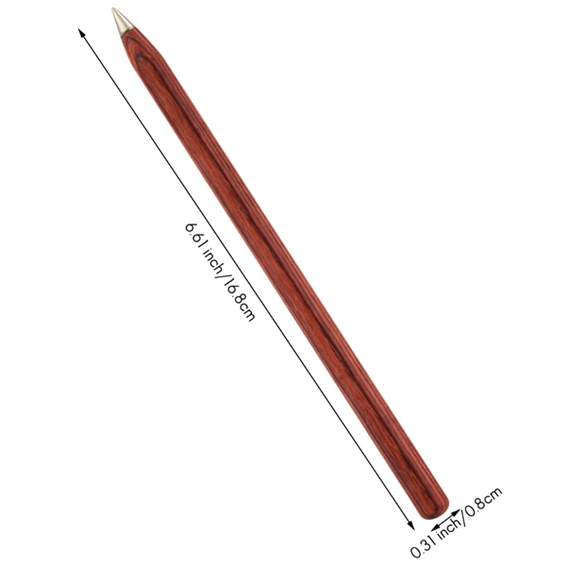 Вечная ручка из сплава, ручка без чернил, вечный карандаш, офисные прозрачные и долговечные гаджеты, принадлежности для студентов