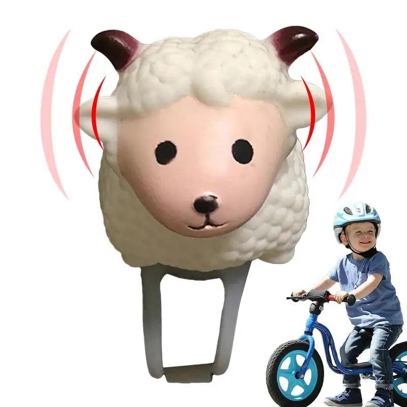 Детский велосипедный звонок, колокольчики в форме милых животных, сигнализация для скутера, трехколесный велосипед, спортивный руль, звуковой сигнал, детские велосипедные аксессуары