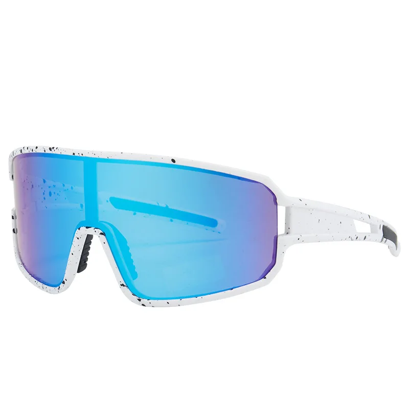 Велосипедные солнцезащитные очки с квадратными выпученными глазами Для мужчин и женщин, Солнцезащитная одежда для шоссейных велосипедов, Спорт на открытом воздухе, Солнцезащитные очки для бега, трендовые очки для верховой езды UV400