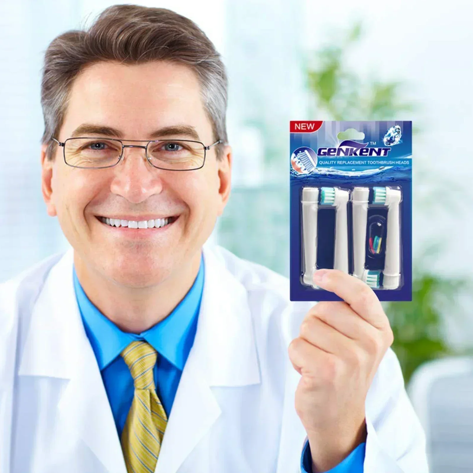 Сменные головки для электрических зубных щеток, 20 шт., Совместимые сменные головки для щеток Oral B Braun, совместимые Oral B