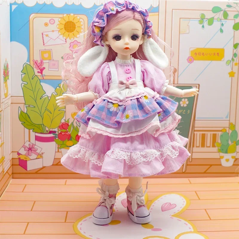 30 см Кукольная одежда 1/6 Bjd Кукла Сменная одежда Кукла Лолита Одежда Детская Игрушка для девочек Подарок Аксессуары для кукол