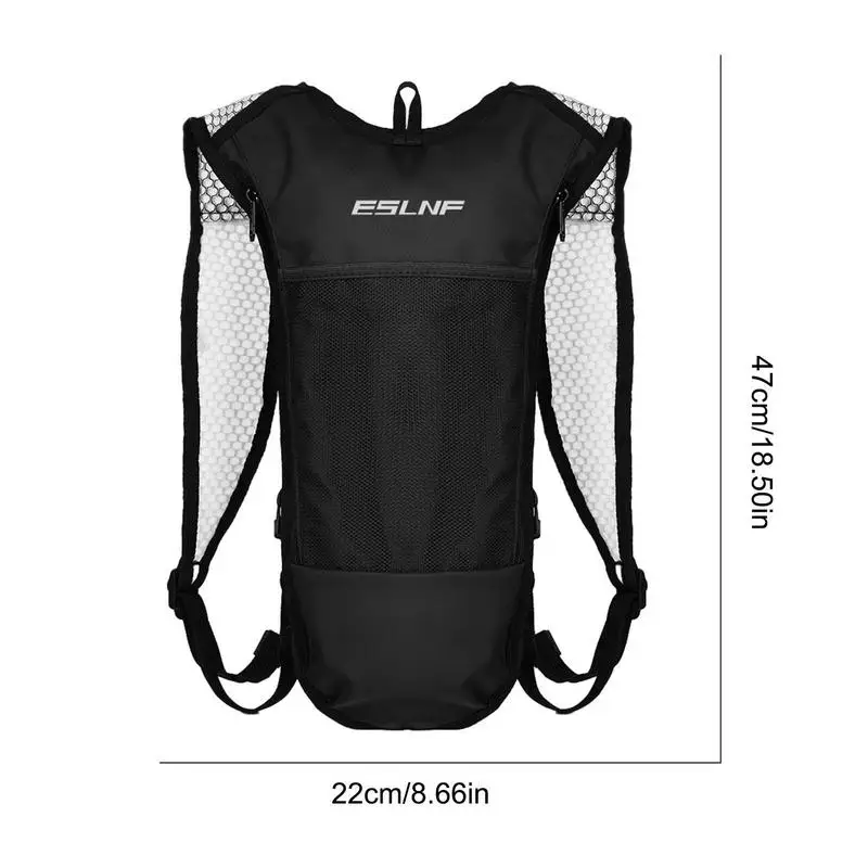 Гидратационный рюкзак для езды на велосипеде, портативный Водонепроницаемый гидратационный рюкзак большой емкости, вмещающий мочевой пузырь объемом 2 л, сумки для альпинизма, походов на открытом воздухе