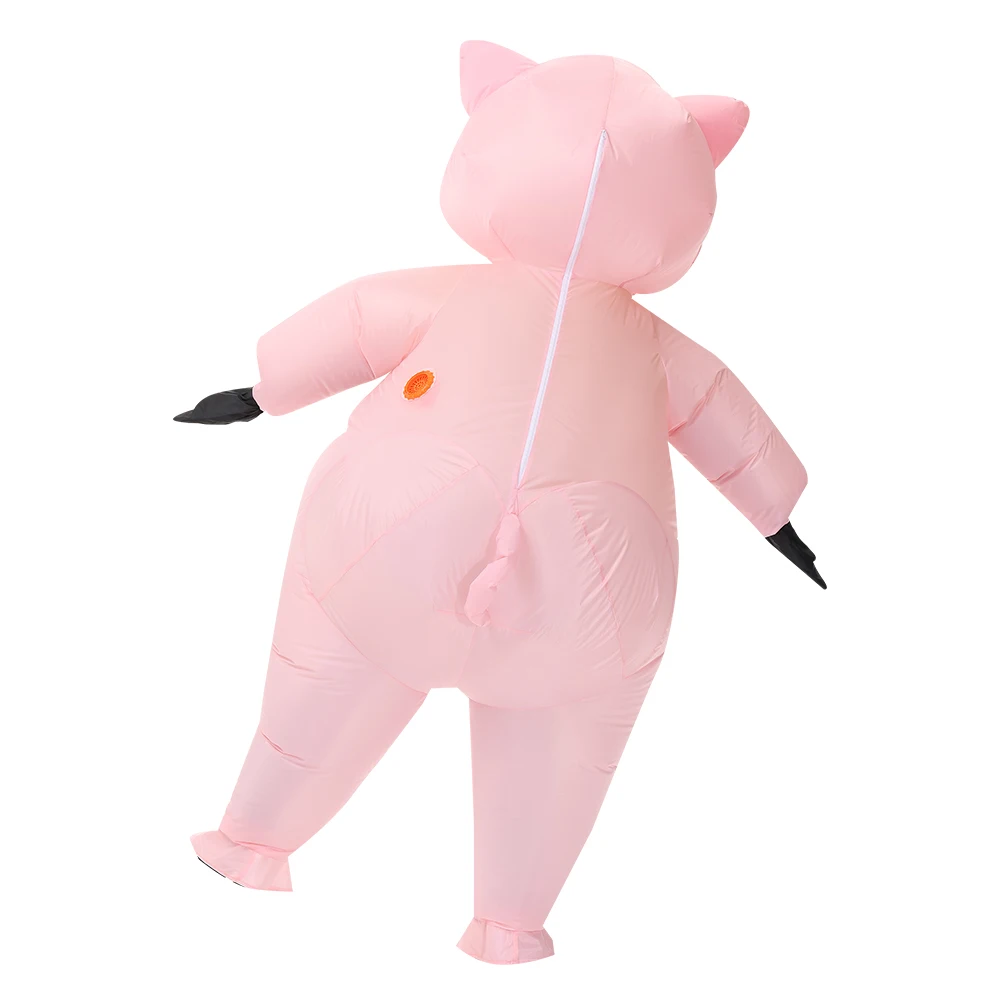 Костюмы для косплея Розовой свиньи Надувной костюм животного Аниме Платье Костюмы Карнавал Хэллоуин Костюм для Пасхальной вечеринки Костюмы для женщин
