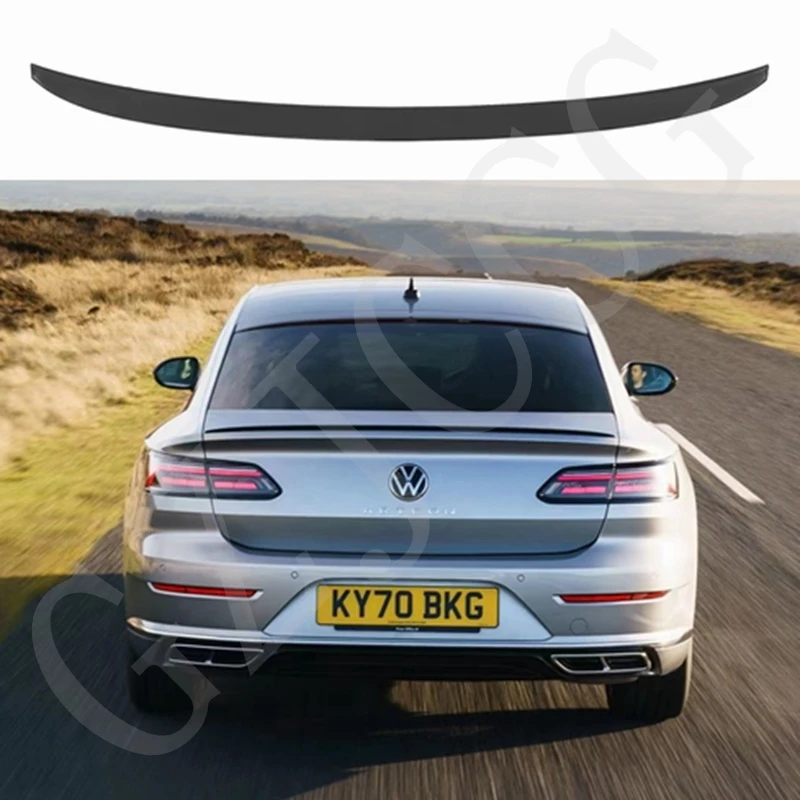 Для Volkswagen VW Passat CC 2019 + Авто Цвет ABS пластика, крыло заднего багажника, спойлер, автомобильные Аксессуары