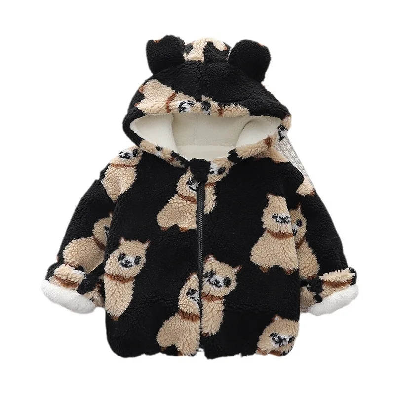 Вельветовые куртки для мальчиков, зимние детские пальто из плотного хлопка, одежда для детей, теплая верхняя одежда, детские толстовки, топы для маленьких девочек на открытом воздухе
