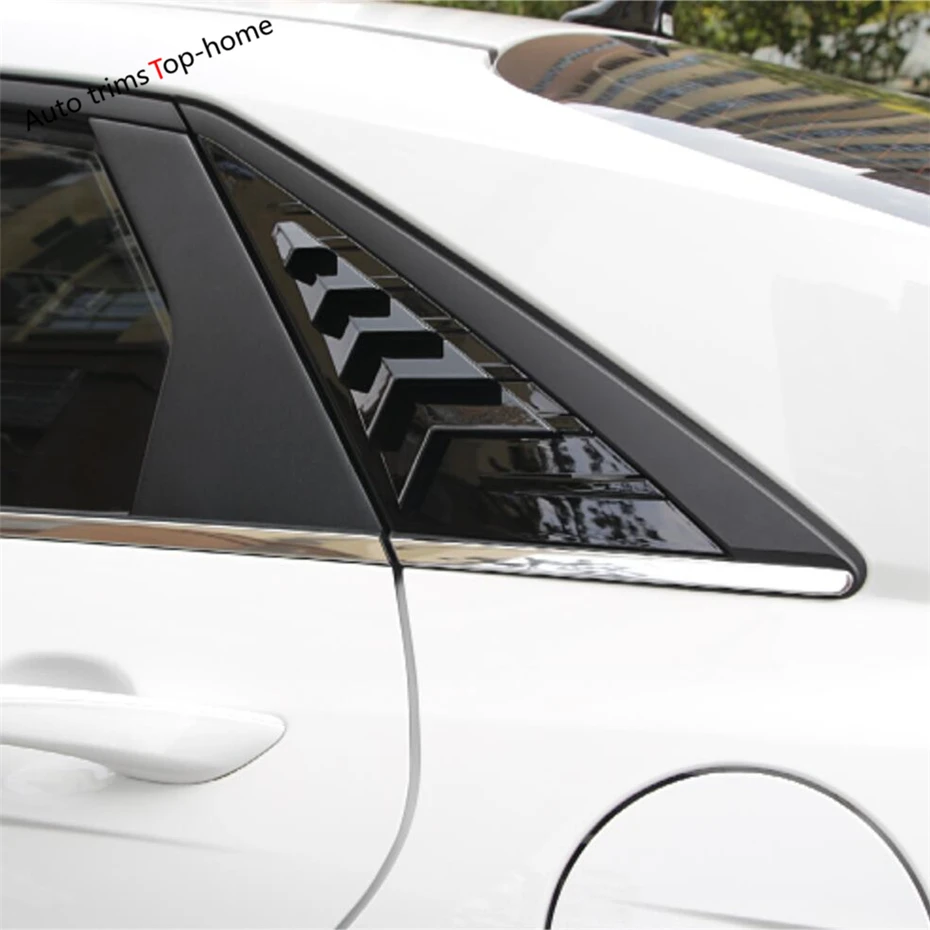 Треугольные Жалюзи Из Углеродного Волокна, Защитная Крышка Жалюзи Заднего Стекла Для Hyundai Elantra Avante CN7 2021 - 2023