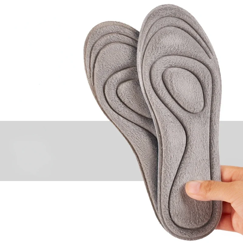 3D термальные стельки для ног Теплые массажные стельки с эффектом памяти из пены для обуви Мужские женские Зимние виды спорта Колодки для ухода за ногами