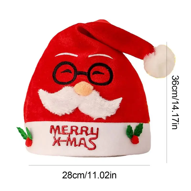 Мультяшная Рождественская шляпа, шляпы для вечеринок, Милые рождественские шляпы Санта-Клауса, шляпы для вечеринок, Санта-Снеговик, Лось, Милые рождественские шляпы, Зимний головной убор