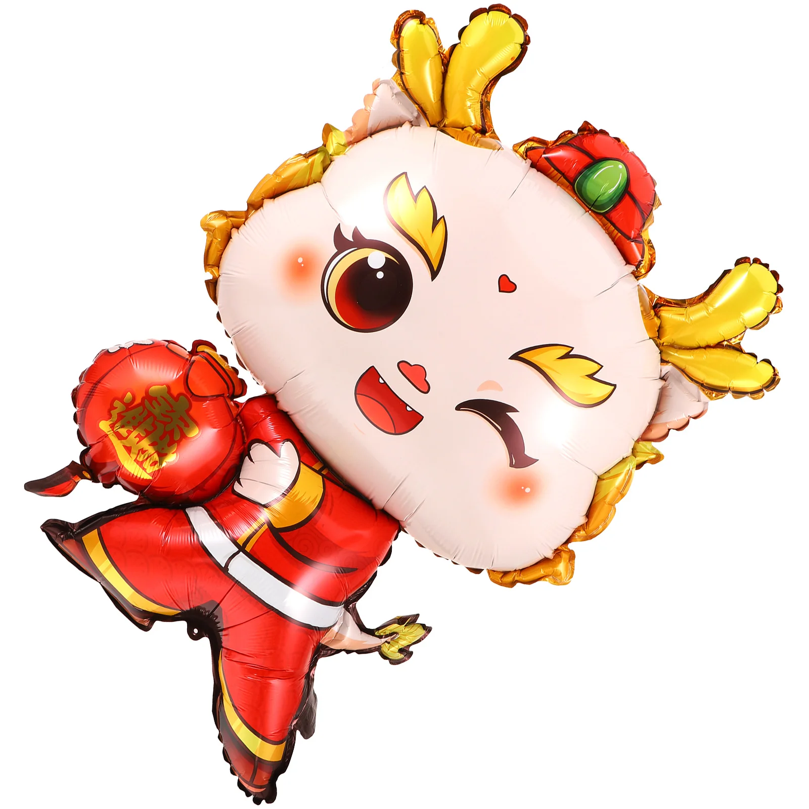 Весенний фестиваль воздушных шаров в Китайском Новом году, украшение из воздушных шаров с мультяшным Драконом, Новогодняя вечеринка в честь Дня рождения