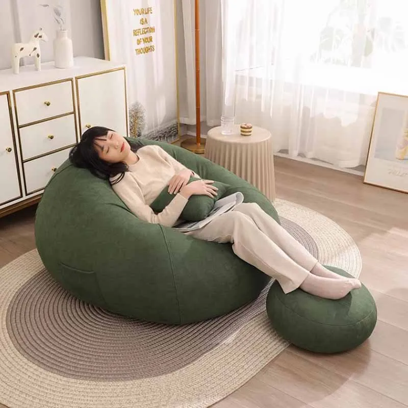 Роскошные скандинавские диваны-мешки, современные минималистичные многофункциональные Элегантные ленивые диваны, классическая расслабляющая мебель для дома Fauteuil Salon