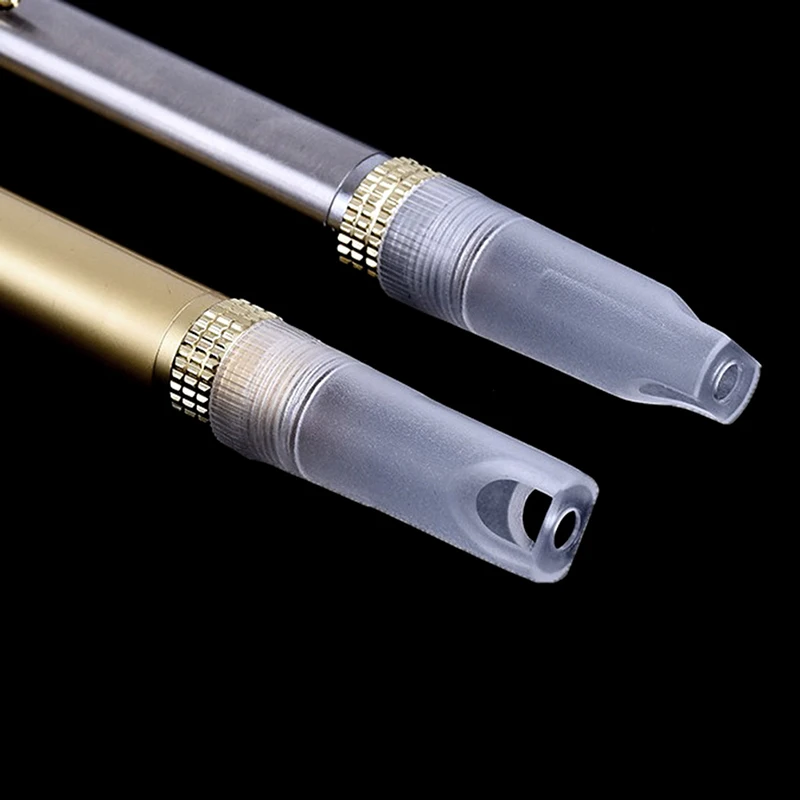 10 Шт. Одноразовый чехол для ручки-ланцета с булавочной головкой, белые колпачки для ручек с устройством для прокалывания ланцета