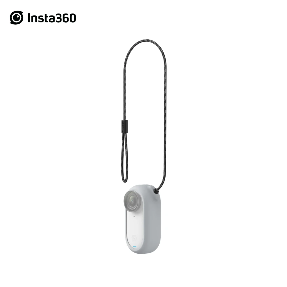 Для Insta360 GO 3 Веревка для защиты шеи от потери Силиконовый рукав Подвесная веревка для Insta360 Go 3 Аксессуар