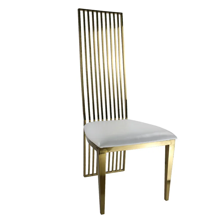 Обеденные стулья из нержавеющей стали, стулья с круглой спинкой, оцинкованные стулья, ткань из титана, золота, серебра, свадебный ресторан, часть мероприятия