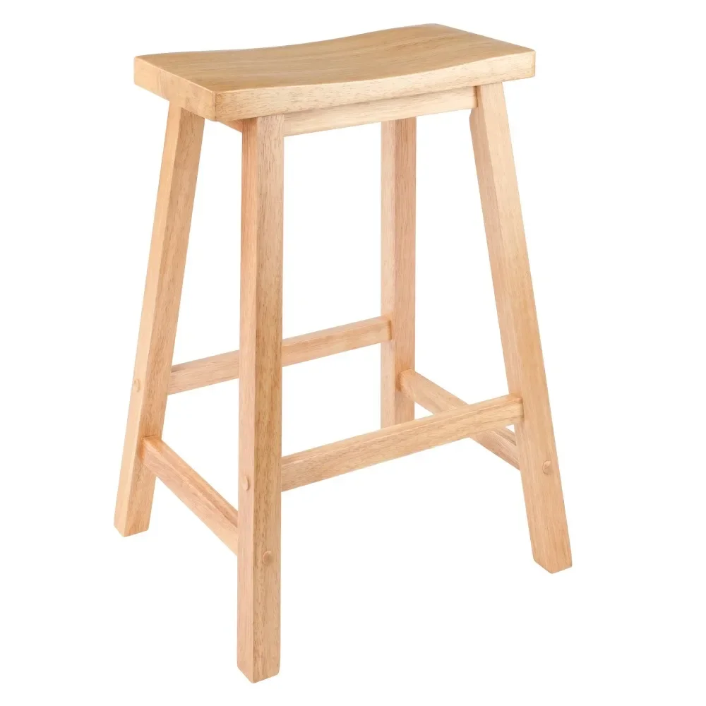 Табурет-стойка для седла Satori из дерева, натуральная отделка