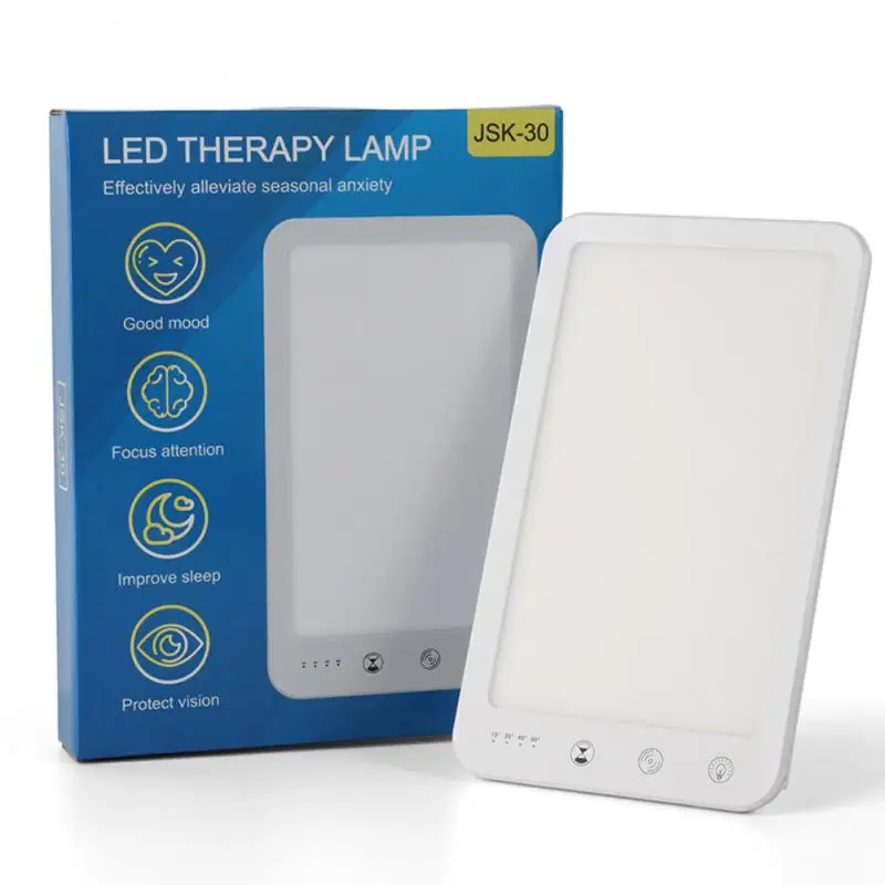 10000lux Умная лампа для эмоциональной физиотерапии в помещении Smart Life 3000k-6500k Лампа для световой терапии Sad, Регулируемая Бытовая Электроника