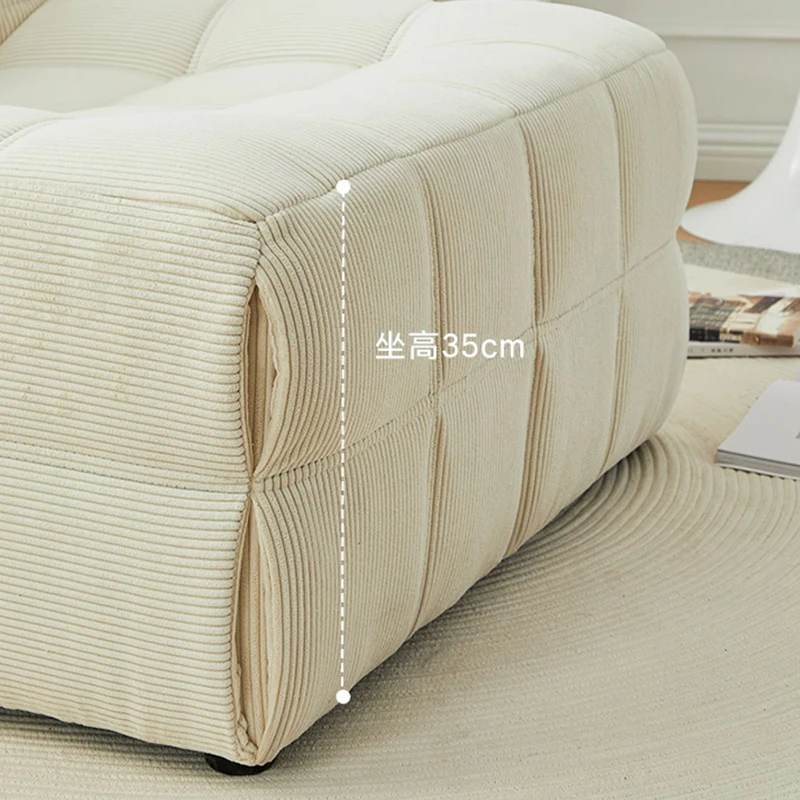 Одноместный Винтажный диван для гостиной Квадратный Ленивый Nordic Dormitorio Диваны Секционные Минималистичные Канапе Мебель для гостиной