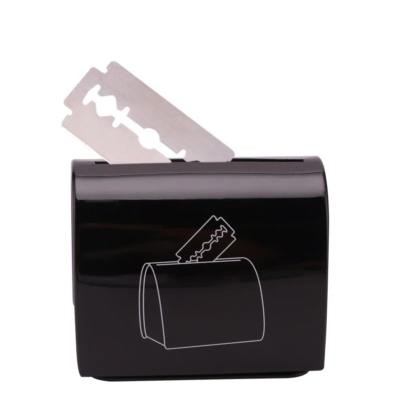Парикмахерская Салон Коробка для утилизации лезвий Коробка для хранения бритв Одноразовое Бритвенное лезвие Железная Коробка Коробка для хранения лезвий