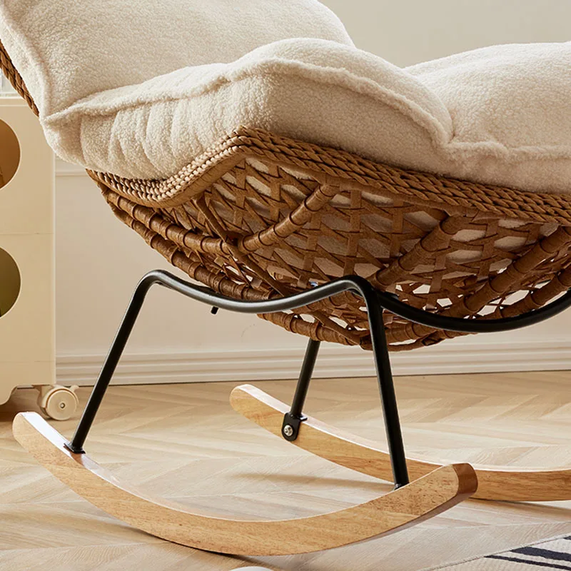 Одноместное кресло для отдыха, диван Стрейч Премиум-класса, легкое удобное кресло-качалка, Современная дизайнерская мебель для спальни