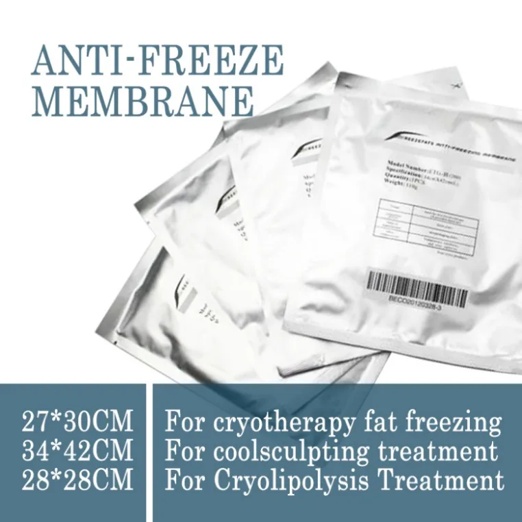 Мембрана-антифриз для популярной машины для замораживания жира с помощью крио-холодного липолиза для коррекции фигуры с замораживанием жира для похудения
