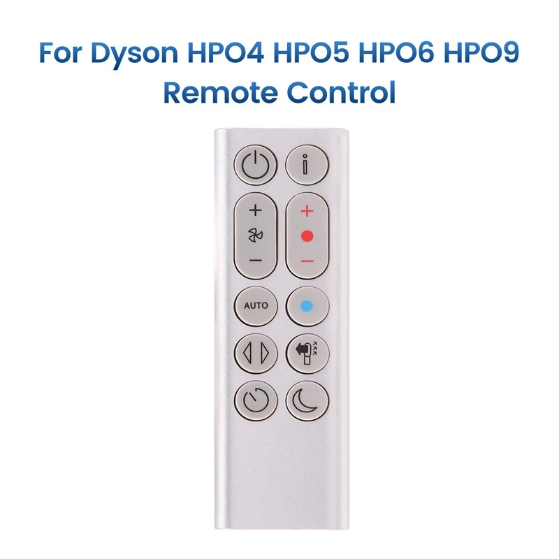 2X Сменный Пульт Дистанционного Управления Для Dyson HP04 HP05 HP06 HP09 Вентилятор Воздухоочистителя Отопления И Охлаждения (Серебристый)