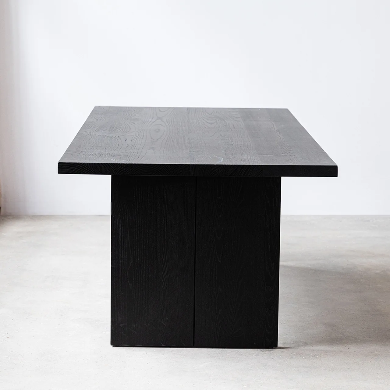 Прямоугольный обеденный стол из массива дерева, минималистичный чайный столик, стол для домашнего офиса, дизайнерский рабочий стол, стол для переговоров