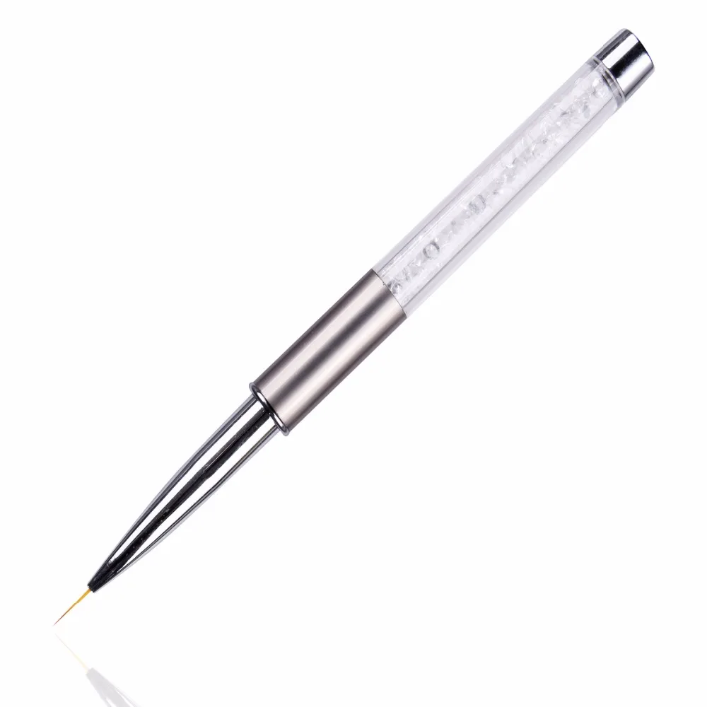 1 Шт Профессиональная Кисть для Подводки Ногтей 10 мм УФ-Гель-Лак Для Точечной Росписи Ручками Инструментами Pinceau Acrylique Ongle Nailart Pinsel