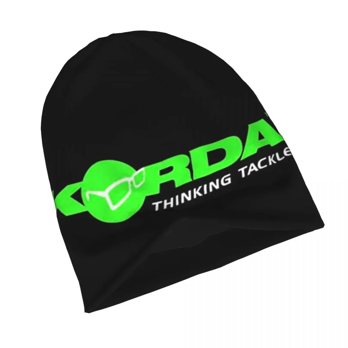 Логотип Korda Fishing Теплая вязаная шапка-капот в стиле хип-хоп, осенне-зимние уличные шапочки для мужчин, женщин и взрослых