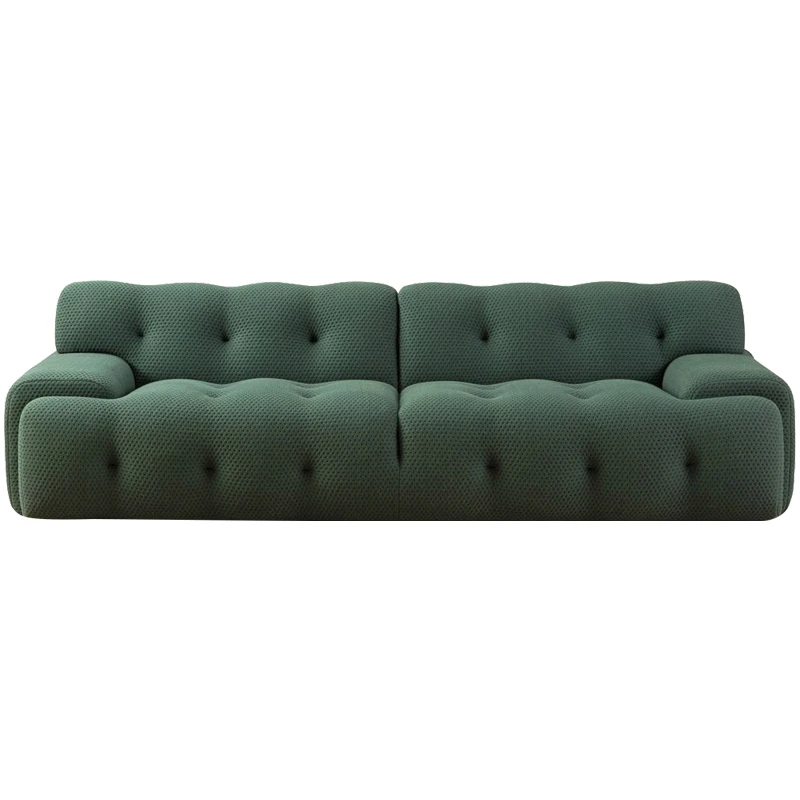 Итальянский диван из новой современной ткани Nordic simple, онлайн-знаменитость, встроенный диван с застежкой-молнией, губчатый диван высокой плотности