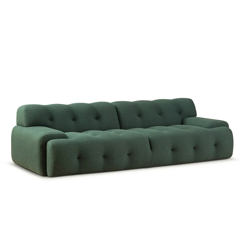 Итальянский диван из новой современной ткани Nordic simple, онлайн-знаменитость, встроенный диван с застежкой-молнией, губчатый диван высокой плотности