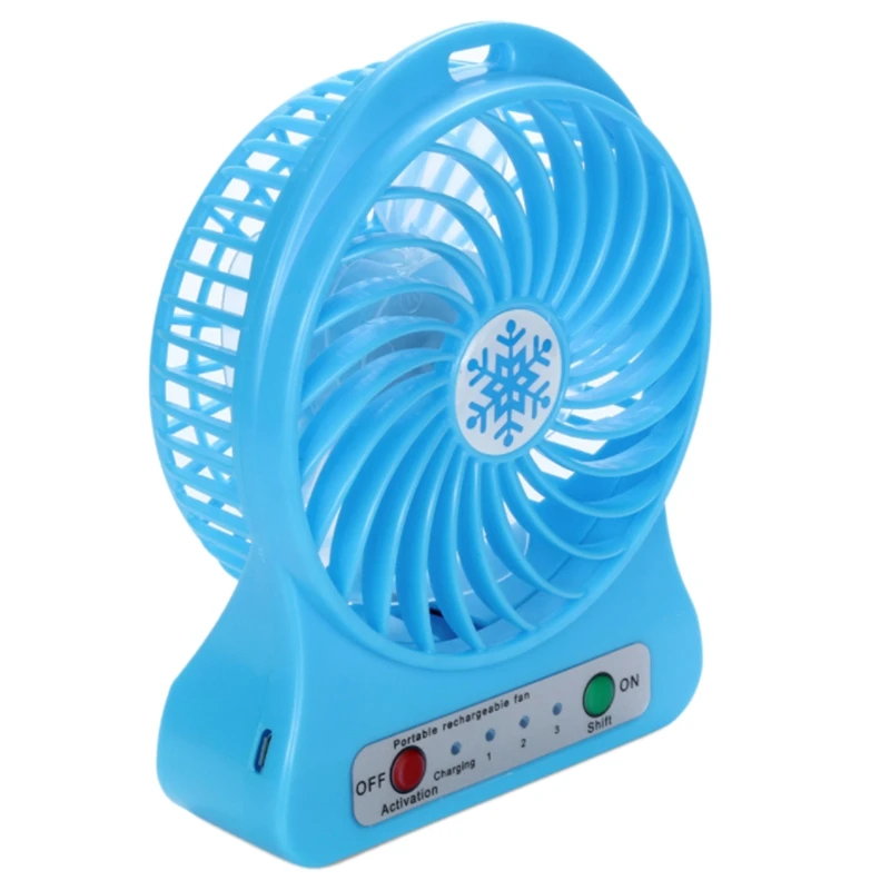 Портативный Перезаряжаемый Мини-вентилятор Охладитель воздуха Мини-настольный вентилятор USB-охлаждающие Перезаряжаемые Ручные вентиляторы
