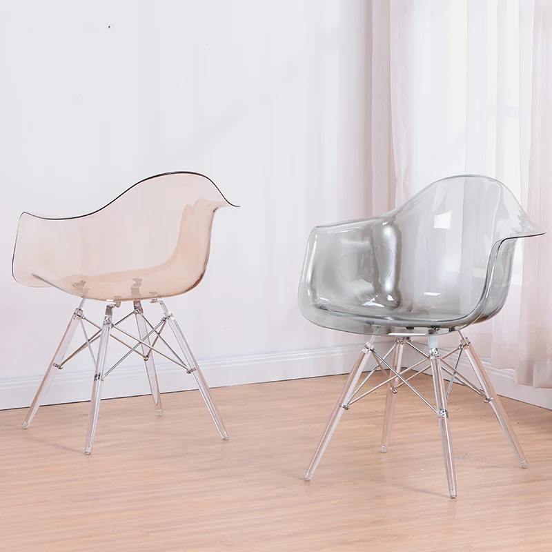 Современные стулья для гостиной и столовой, Красивые Водонепроницаемые Пластиковые Роскошные Обеденные Стулья, Кухонные Аксессуары для дома Sillas Comedor