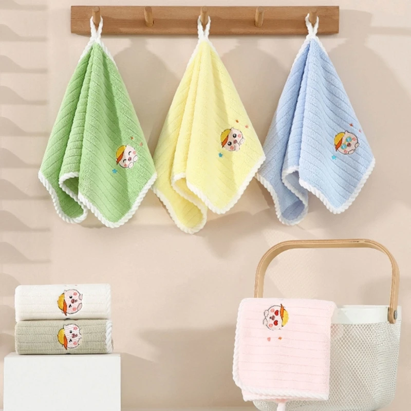 Полотенце для мытья новорожденных, квадратный носовой платок, детская салфетка для мытья рук, Мягкое чистящее полотенце, впитывающая ткань для протирки из кораллового флиса.