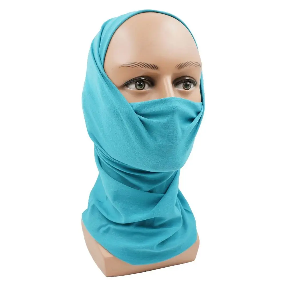 Дышащие гетры для мужчин и женщин, Пылезащитный быстросохнущий однотонный головной платок для пеших прогулок, езды на велосипеде, рыбалки, маска для лица, Бандана