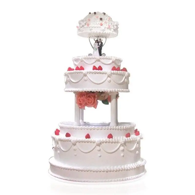 Новые 8 шт. /компл. белые маленькие + большие пластиковые подставки для торта, подставка для подставок для свадебного торта, Форма для торта из помадки на День Святого Валентина