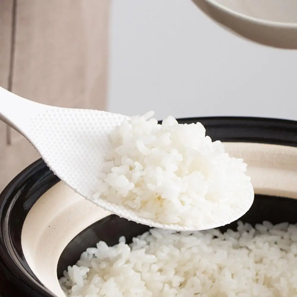 Кухонная посуда на подставке С милым улыбающимся лицом, Сервировочные ложки, Рисовая лопатка, лопатка для риса