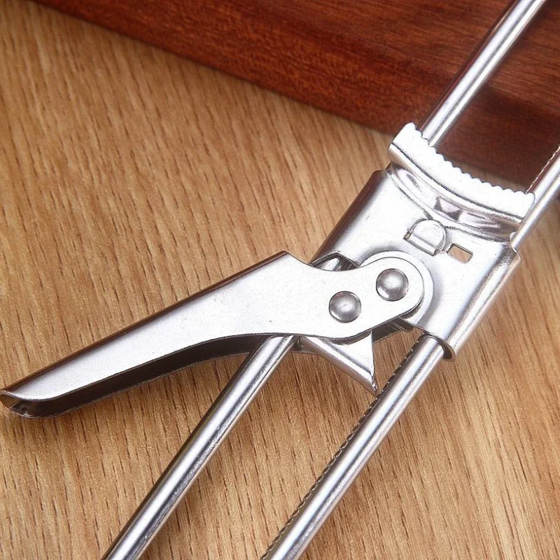 Японский Консервный нож с регулируемой Телескопической крышкой, Открывалка для бутылок из нержавеющей Стали, Многоцелевая Кухонная