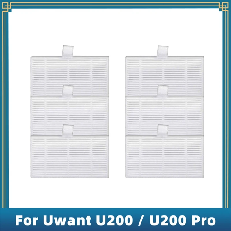 Запасные части для Uwant U200 /U200 Pro, аксессуары для робота-пылесоса, фильтр Hepa