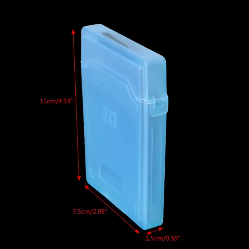 Qianqian56 2,5 Дюймовый IDE SATA HDD Защита жесткого диска Ящик для хранения Защитная крышка