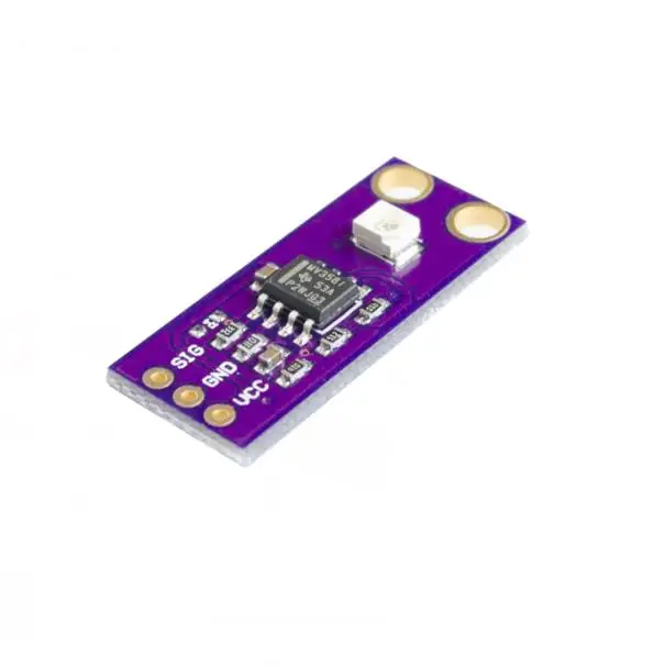 GUVA-S12SD Модуль датчика обнаружения УФ-излучения S12SD Датчик освещенности Diy Kit Электронный модуль печатной платы 240 нм-370 нм для Arduino