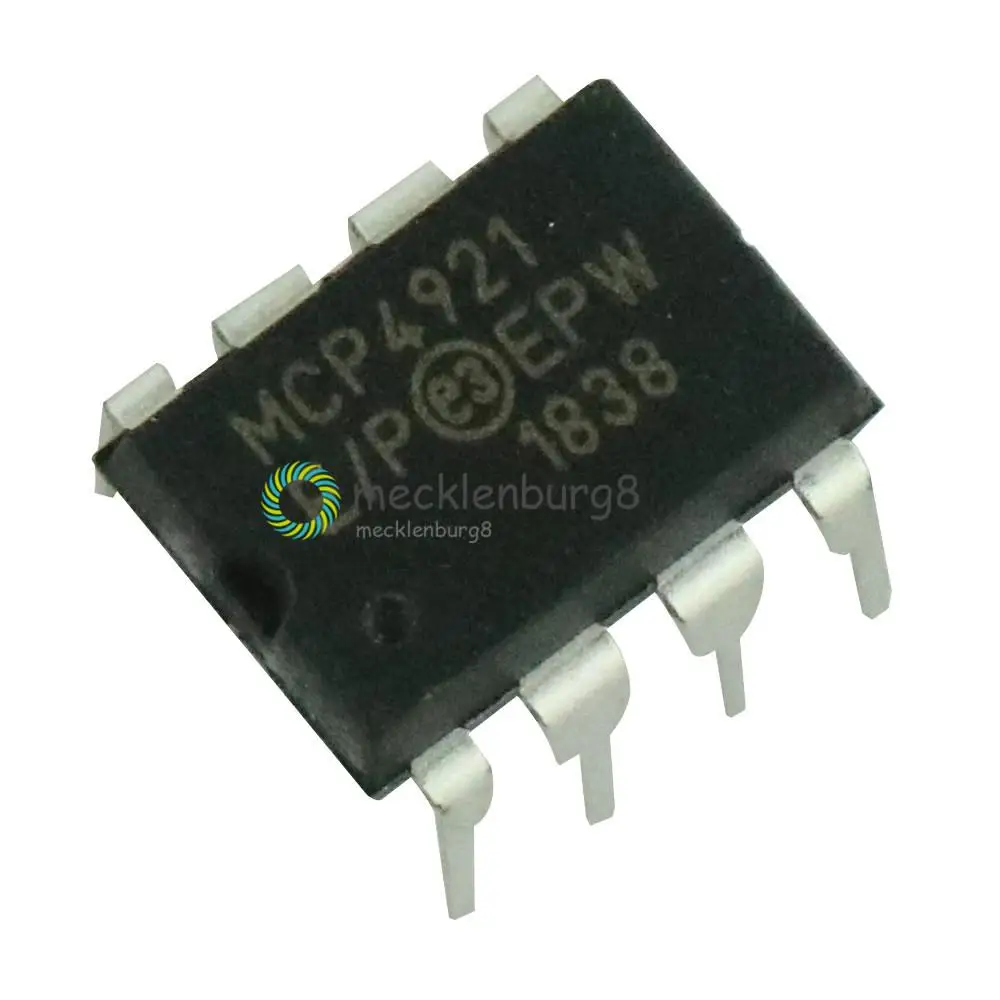 НОВЫЙ цифро-аналоговый преобразователь IC MICROCHIP DIP-8 MCP4921-E/P MCP4921