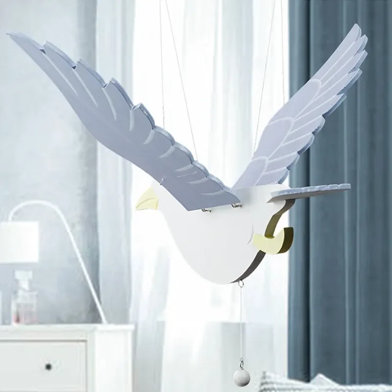 Vilead Flying Seagull Balance Настенный декор Украшение сада Аксессуары для наружной ретро-комнаты Современная внешняя терраса