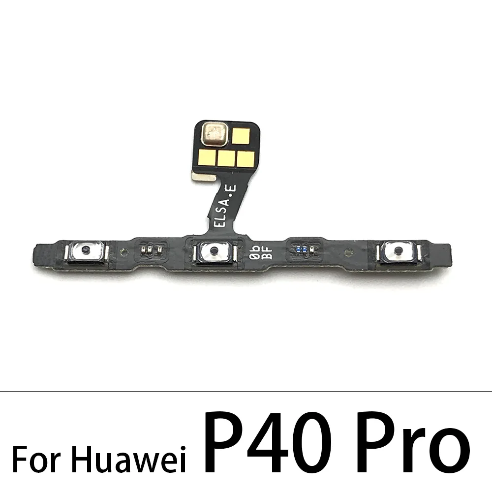 Кнопка включения/Выключения Питания Кнопка Регулировки Громкости Гибкий Кабель Для Huawei P9 P10 Plus P20 P30 P40 Lite Pro E 5G
