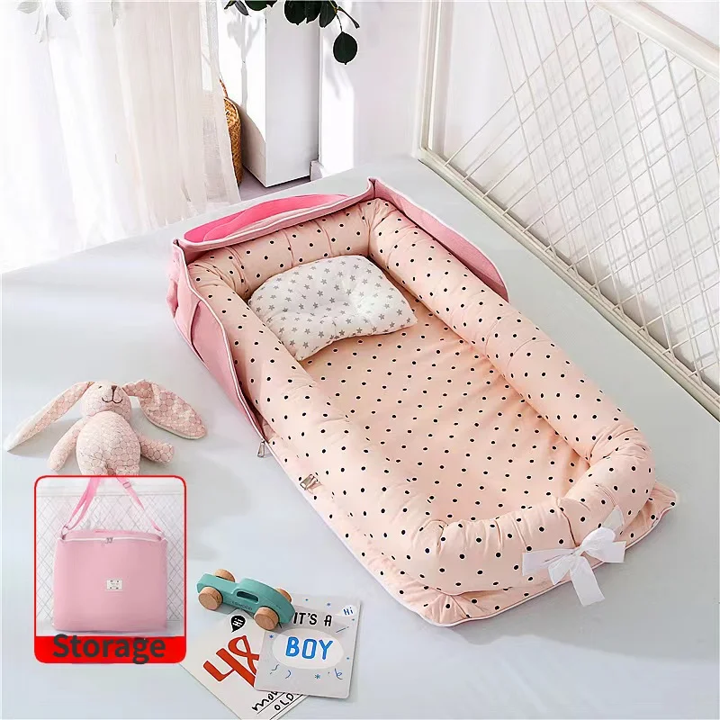 Кроватка 85x45 см Переносная кроватка для путешествий Кроватка с защитой от давления Биомиметическая Кроватка Детские кровати Шкаф для костюмов Шкаф для одежды вешалка для одежды