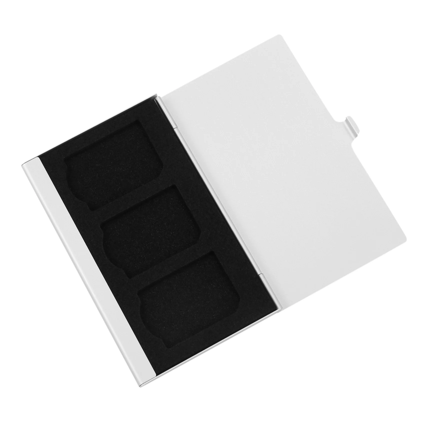 Футляр для карт памяти из алюминиевого сплава, держатели карточек для 3шт SD-карт