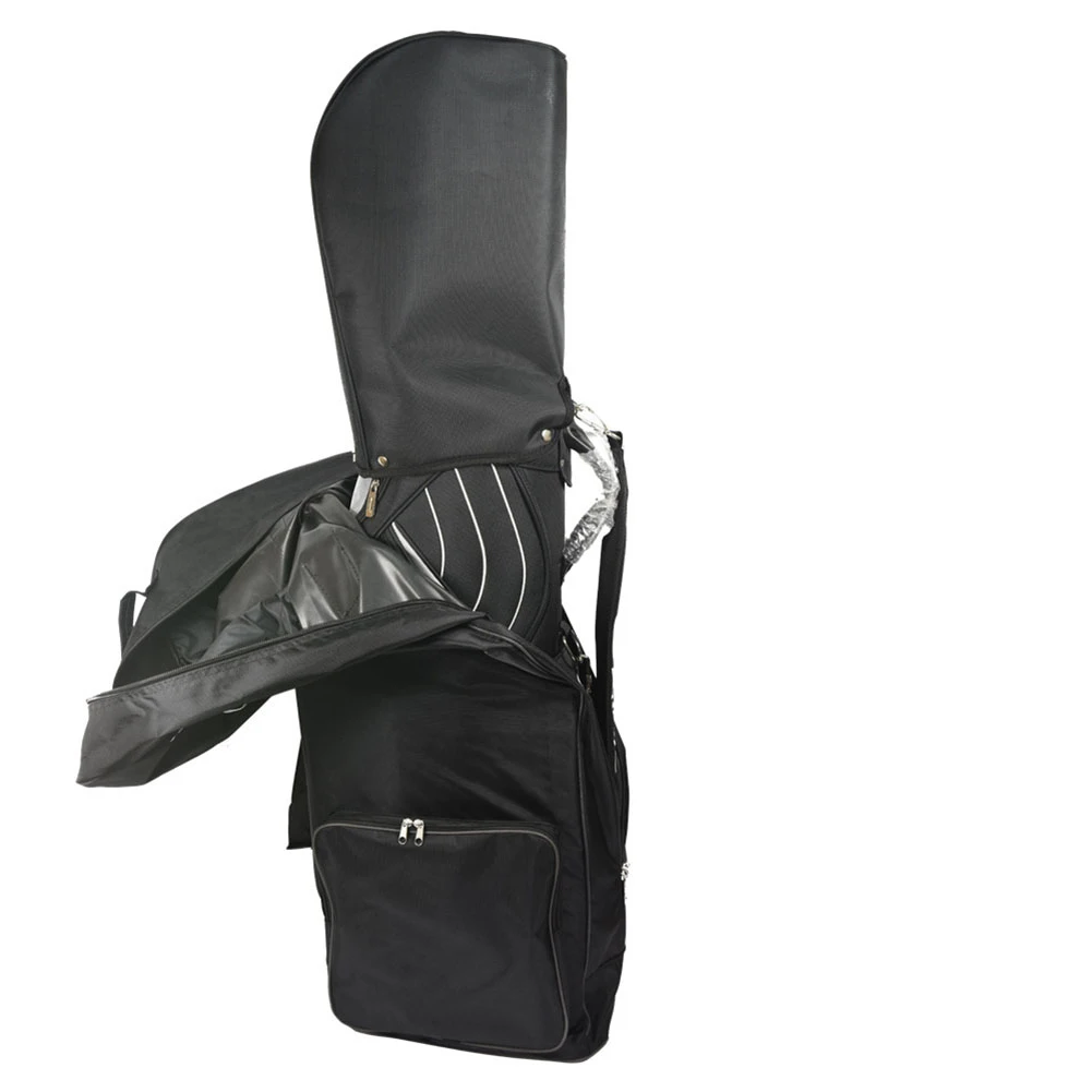 Сумки для клюшек для гольфа, сумка для хранения на колесиках, авиационная сумка большой емкости, практичные, прочные Мягкие дорожные сумки для гольфа 600D