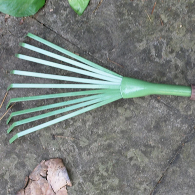 Практичные Грабли для садовых листьев для проектов по благоустройству парка, надежный инструмент