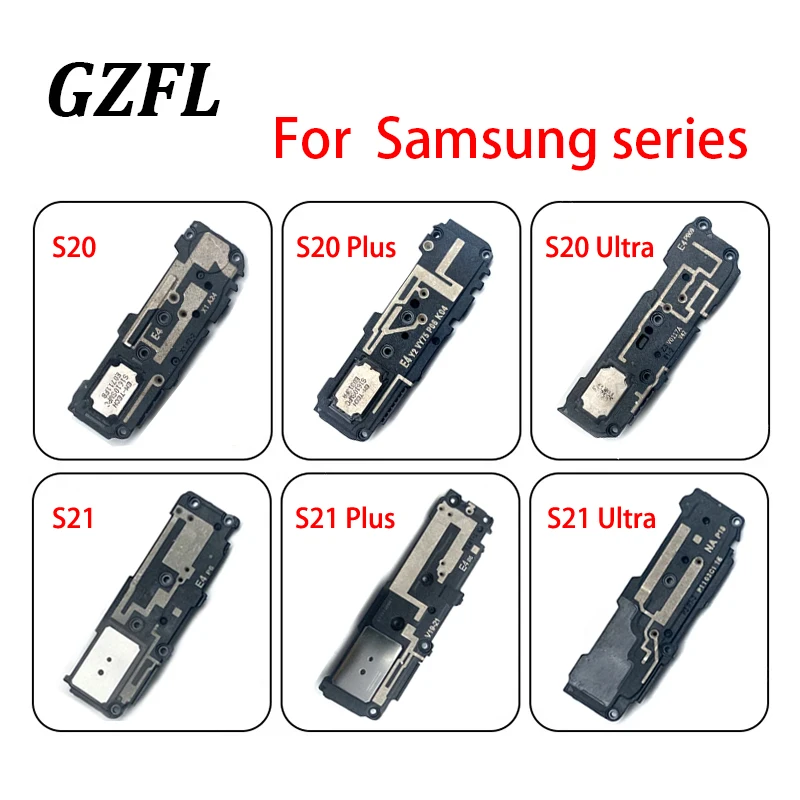 Громкоговоритель Звуковой сигнал для Samsung Galaxy S20 S21 Plus Сверхгромкий динамик Звуковой сигнал для гибкого кабеля Запасные части